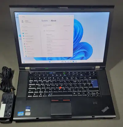 Rugged Lenovo ThinkPad T520 15.6" i5 8GB RAM 256GB SSD Win 11Pro, View more