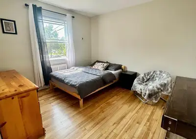 Hello - 1 large private furnished bedroom in a 2 bedroom 1 bath apartment, with spacious closet. The...