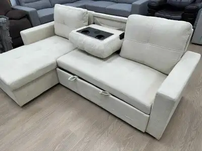 Convertible Sectional Sofa with Storage, View more