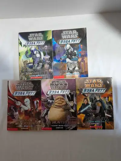 Star Wars Books The Clone Wars Boba Fett Lot of 5, View more