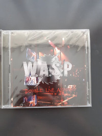 WASP ! DOUBLE LIVE ASSASINS 2 CD SET ! BRAND NEW