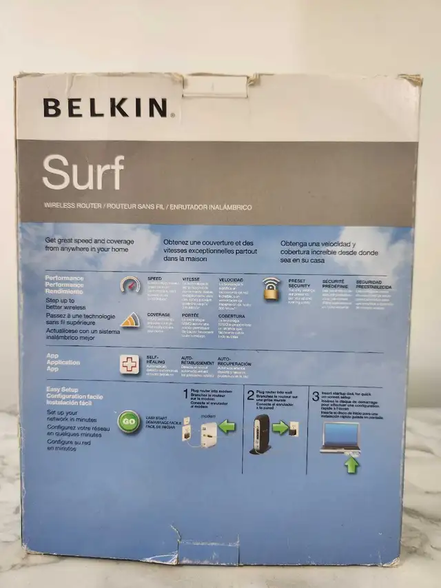 Belkin surfboard in Networking in City of Toronto - Image 3