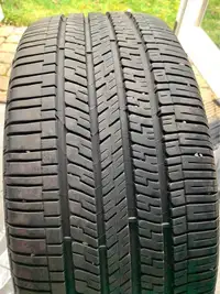 2 x 205/55/16 Goodyear eagle RSA all season tires about 80% trea