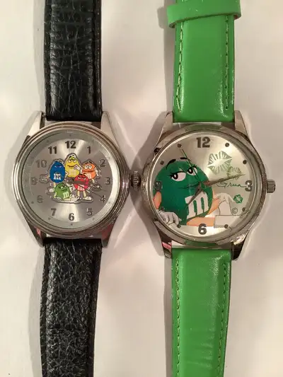 Sexy Green M&M 2008 and M&M Family 2011  Wristwatches , View more