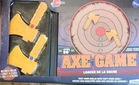 Axe target game kids/jeu de cible hache  