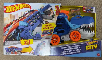 Hot Wheels Ultimate T-Rex Transporter, View more