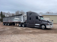 2018 Freightliner and 2014 Mac Aluminum Tridem Dump