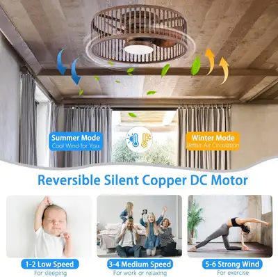 Coolbull Bronze Farmhouse Ceiling Fan with Light – Indoor/Outdoo, View more