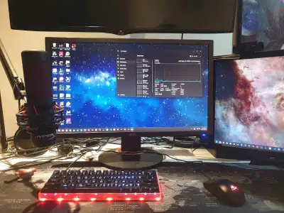 RGB Gaming PC + Extras (full setup) CASH ONLY, View more