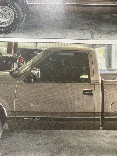Looking for a driver side door for a 1988-98 Chevy/GMC truck in decent shape, possibly other parts o...