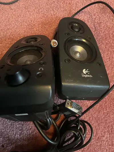 Logitech 2.0 speakers, View more