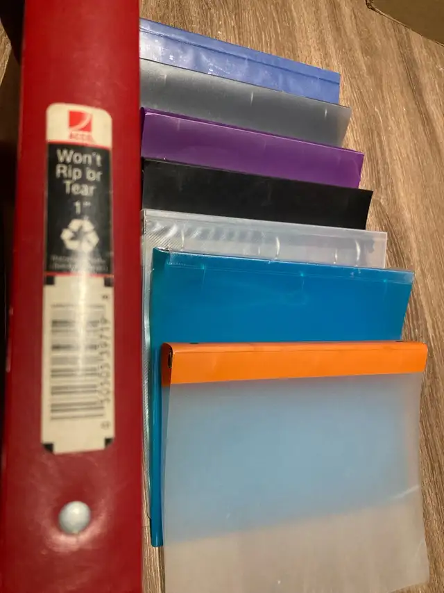 2-inch, 1.50-inch, or 1-inch binders63234832665347124