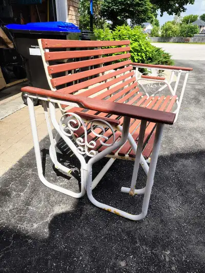 Vintage Gliding Porch Bench , View more