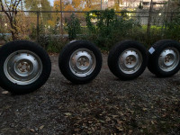 BFGoodrich Winter T/A KSI 225/65R16 Tires on Steel Rims