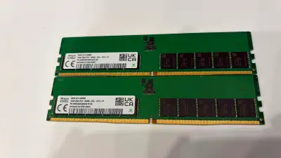 64GB DDR5 ECC RAM (2x32GB) PC5-5600B-EE0-1010-XT, View more