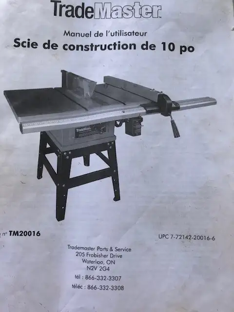 Banc de scie in Power Tools in Québec City - Image 2