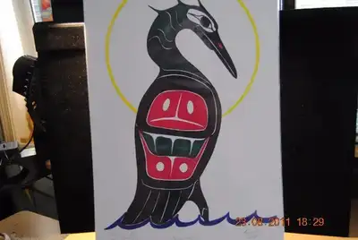 Northwest Coast Native art Limited Edition . Signed# 1, View more