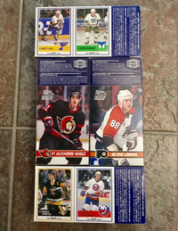 Kraft dinner - Uncut boxes- Hockey Cards (Lot #1)