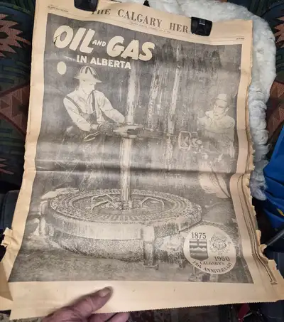 Calgary Herald Newspaper July 8 1950, View more
