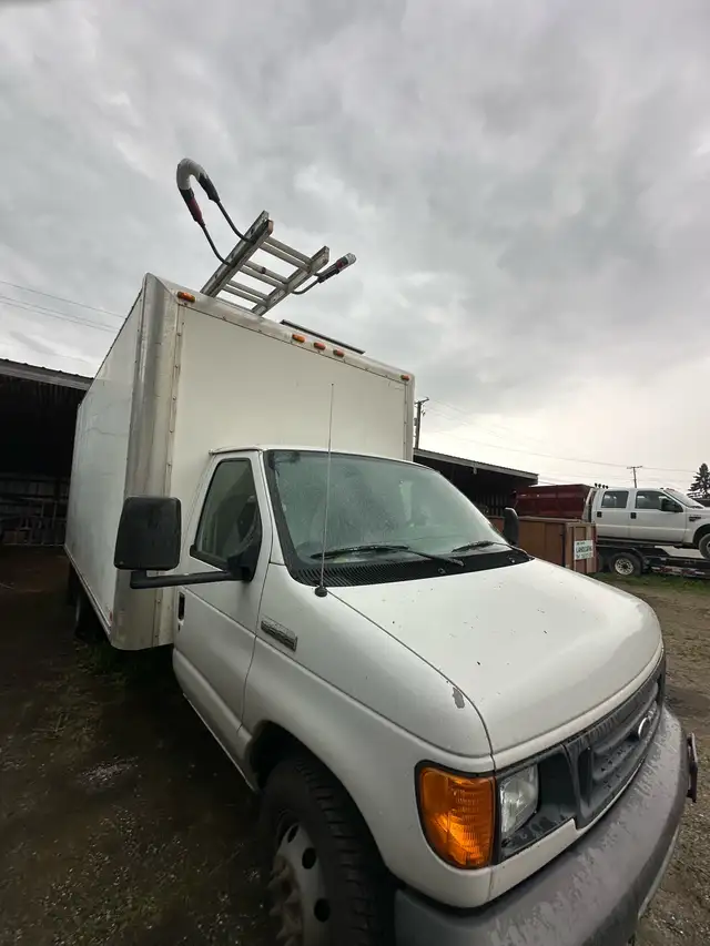 Cube Van Gutter Truck64959935657602121