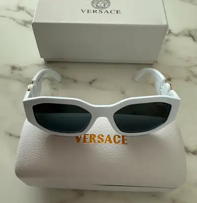 Versace Medusa sunglasses white, View more