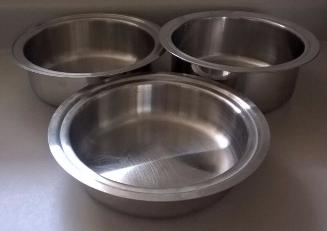 Stainless Steel Food Warmer Bowls / Pots/ Pans in Hobbies & Crafts in Oshawa / Durham Region