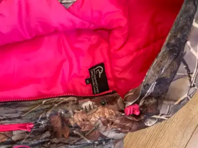 Womens winter camo jacket, View more