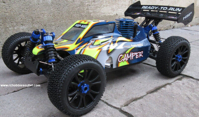 NEW RC RACE BUGGY / CAR 1/8 SCALE  NITRO GAS 4.25cc 4WD RTR in Hobbies & Crafts in City of Halifax