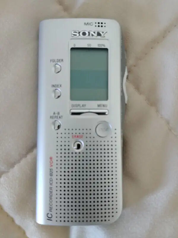 Mini portable SONY IC recorder.Made in Japan. in Cameras & Camcorders in City of Toronto - Image 4