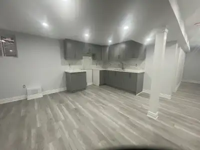 New Spacious - Basement apartment in a most Convenient Area - Close to Bus servic , school college (...