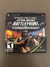 Star Wars Battlefront Renegade Squadron Sony PSP 
