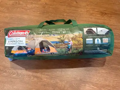 Coleman 5 person tent, View more