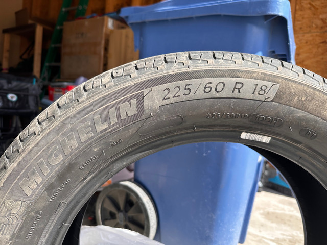 Michelin Primacy Tour A/S 225/60R18 100H four tires 99% new  in Arts & Collectibles in Calgary - Image 4