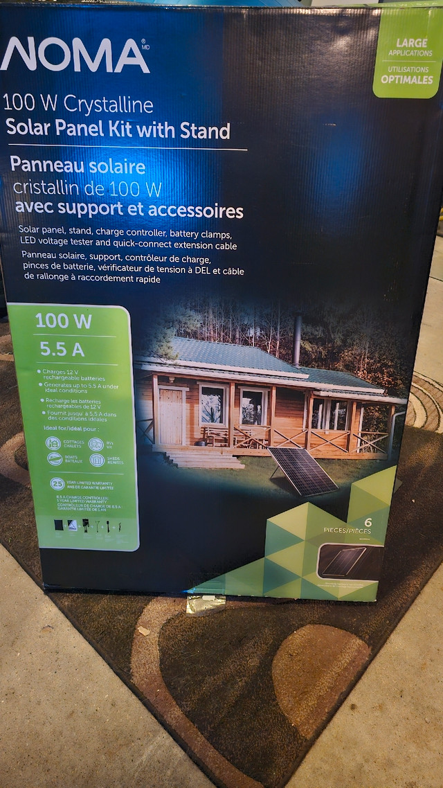1500 watt inverter and 100 watt Solar panel in General Electronics in Kitchener / Waterloo - Image 4