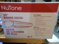 New Nutone 30 in. Black Range Hood for sale