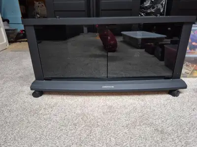 Black hitachi tv stand heavy, View more