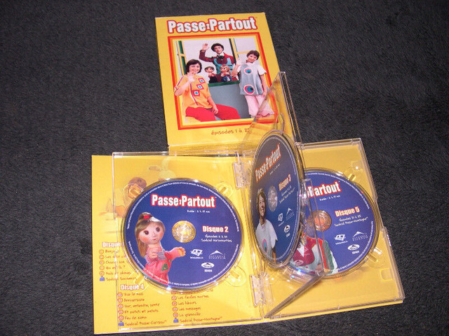 Passe-Partout - Saison 1 - Coffret 5 DVDs dans CD, DVD et Blu-ray  à Ville de Montréal - Image 3