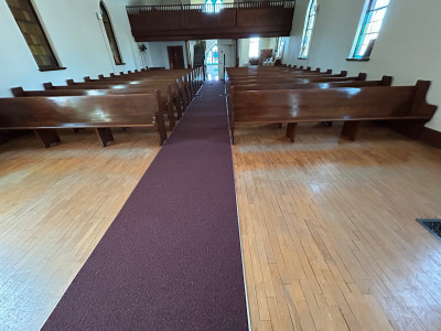 26 Pews for sale. 11 feet long 