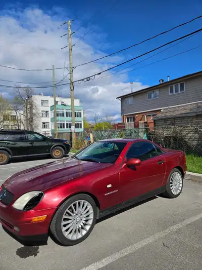 Français Mercedes-Benz SLK 230 Kompressor décapotable – 186 000 km Très bien entretenue et mécanique...