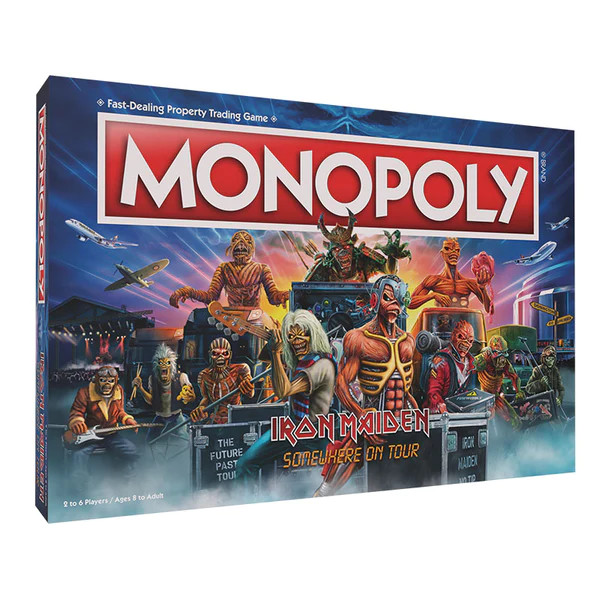 Iron Maiden -Somewhere on Tour Monopoly Collectors Edition in Arts & Collectibles in Chatham-Kent