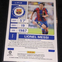 Lionel Messi #HT-LM 2019-20 Panini Chronicles Contenders RARE