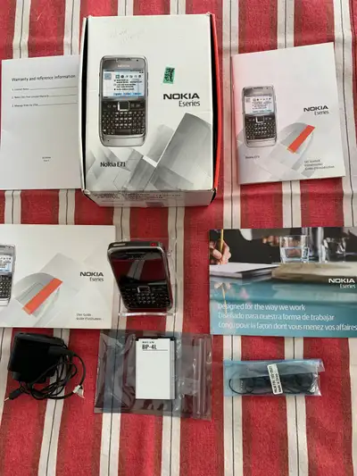 Nokia E71 – Classic Business Smartphone (Unlocked - New Battery), View more