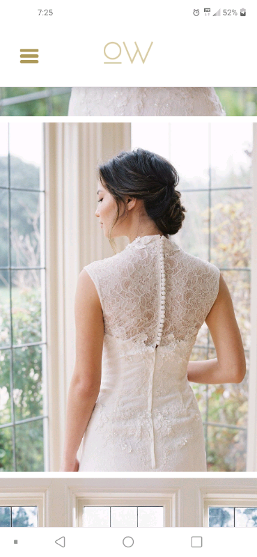 Wedding dress size4, View more