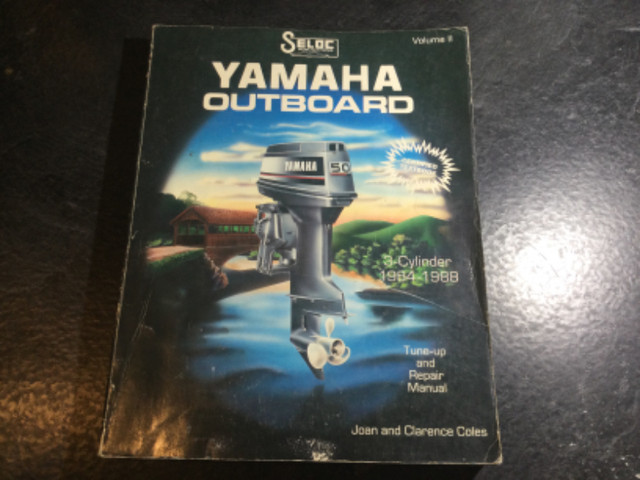 1984-91 Yamaha 3 Cylinder 2 Strok Outboard 30-90 Hp Seloc Manual in Non-fiction in Parksville / Qualicum Beach