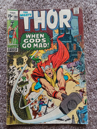 Mighty Thor 180 Marvel Comics September 1970