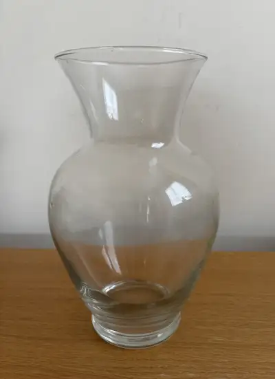 Clear Glass Vase, View more