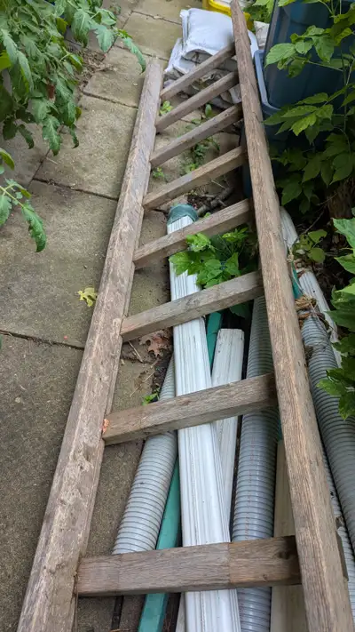 Solid Wood ladder, View more