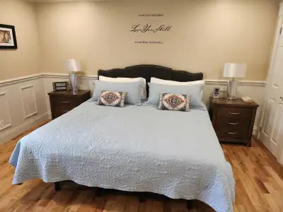 King size adjustable bed / Lit ajustable king size, View more