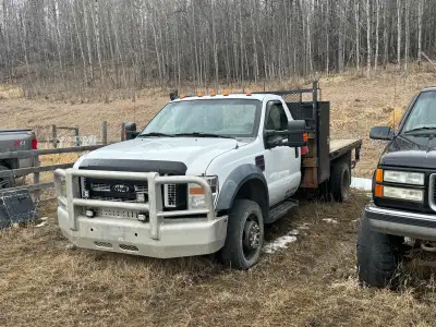 08 ford f550 6.4L diesel deck truck  for sale or trades 