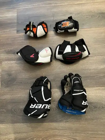 Coudes (5$) et gant de hockey (10$), View more